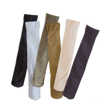 Chaussettes de genou de couleur unie Cotton Coton Japane